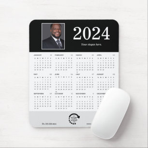 Modernes Foto Business Corporate 2024 Kalender Mousepad
