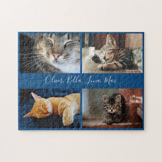 Modernes Foto Collage benutzerdefinierter Skriptna (Horizontal)