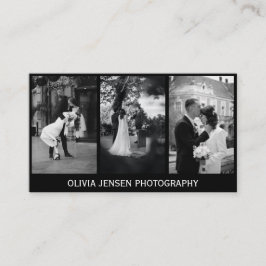 Modernes Foto-Collage-Foto Visitenkarte