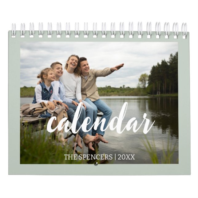 Modernes Foto der 2024-Familie Kalender (Titelbild)