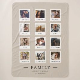 Modernes Foto Ehepaare Familienjubiläum Valentinst Sherpadecke