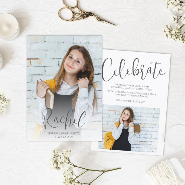 Modernes Foto Einladung (Von Creator hochgeladen)