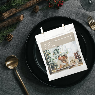 Modernes Foto   Freude gesegnet Geschenktütchen