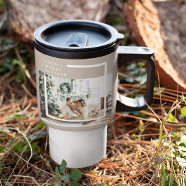 Modernes Foto | Freude gesegnet Reisebecher