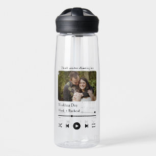 Modernes Foto für benutzerdefinierte Musiklieder Trinkflasche