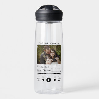 Modernes Foto für benutzerdefinierte Musiklieder Trinkflasche
