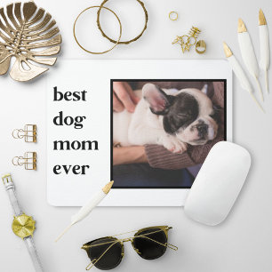 Modernes Foto für die beste Mama für Hunde Mousepad