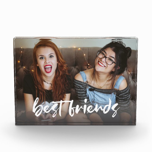Modernes Foto für die besten Freunde (Vorderseite)