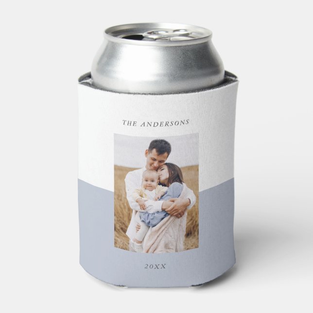 Modernes Foto für die Familie Personalisiert Dosenkühler (Kanne Vorderseite)