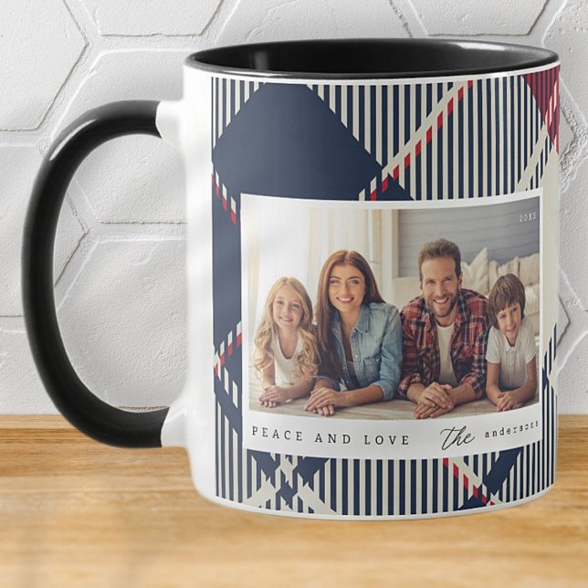 Modernes Foto für Frieden und Liebe Tasse (Von Creator hochgeladen)