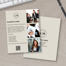 Modernes Foto für kundenspezifische Logos QR Busin