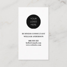Modernes Foto für Minimalistische Berufliche Logos Visitenkarte