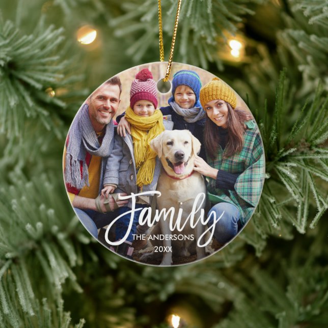 Modernes Foto für Pinselskripte Keramik Ornament (Baum)