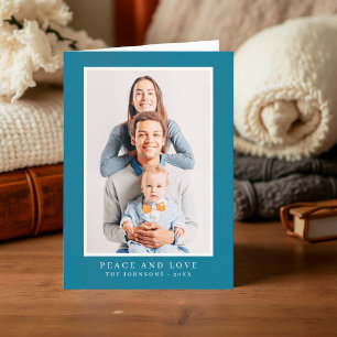 Modernes Foto für Weihnachten