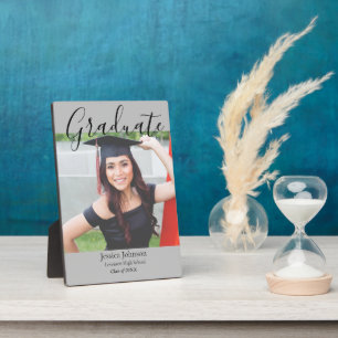 Modernes Foto Graduate Fotoplatte