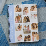 Modernes Foto Grid Custom Yeypplaner Planer<br><div class="desc">Erstellen Sie Ihren eigenen jährlichen Planer mit dieser modernen Foto-Grid-Vorlage. Fügen Sie einfach 12 Ihrer Lieblingsbilder hinzu,  ändern Sie das Jahr und passen Sie den Namen und das motivierend Zitat an. Alle Farben und Texte können individuell angepasst werden,  um diesen jährlichen Planer für Sie einzigartig zu machen.</div>