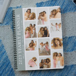 Modernes Foto Grid Custom Yeypplaner Planer<br><div class="desc">Erstellen Sie Ihren eigenen jährlichen Planer mit dieser modernen Foto-Grid-Vorlage. Fügen Sie einfach 12 Ihrer Lieblingsbilder hinzu,  ändern Sie das Jahr und passen Sie den Namen und das motivierend Zitat an. Alle Farben und Texte können individuell angepasst werden,  um diesen jährlichen Planer für Sie einzigartig zu machen.</div>