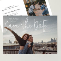 Modernes Foto Maßgeschneidertes WEDING Save the Da