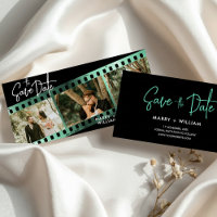 Modernes Foto-Messestand Save the Date