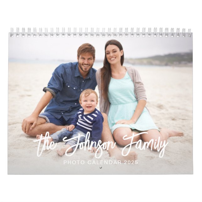 Modernes Foto mit minimaler Kundenbindung Kalender (Titelbild)