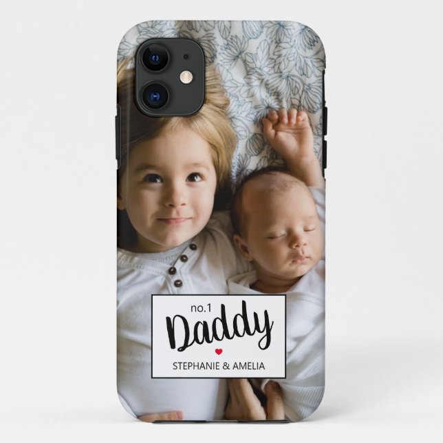 Modernes Foto Nr. 1 Daddy Case-Mate iPhone Hülle (Rückseite)