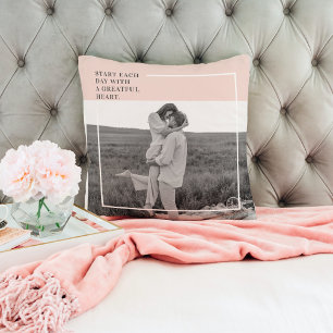 Modernes Foto Pastel Pink Familie Liebliches Gesch Kissen