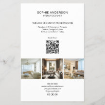 Modernes Foto QR Weißes Berufliches Geschäft