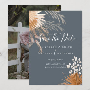 Modernes Foto Rett Dates PAMPAS Grass Terracotta
