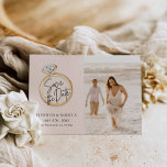 Modernes Foto Save the Date Einladung<br><div class="desc">Diese zeitlosen Karten zeichnen sich durch ein subtiles,  aber feines Design mit einem anpassbaren Schriftart und Farbschema aus. Es ist der perfekte Weg,  um die Feier zu beginnen und Ihren Gästen die nötigen Details zu geben. Passende Artikel in unserem Shop Cava Party Design.</div>