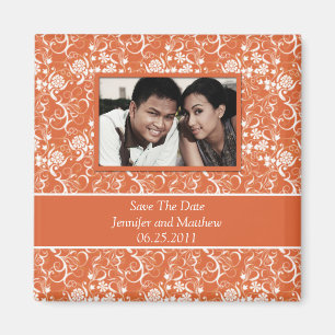 Modernes Foto speichert das Datumsfenster Magnet