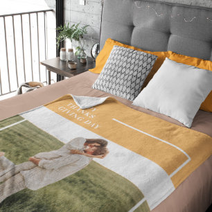 Modernes Foto und ein gutes Erntedankfest Fleecedecke