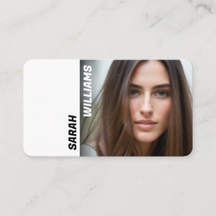 Modernes Foto Visitenkarte