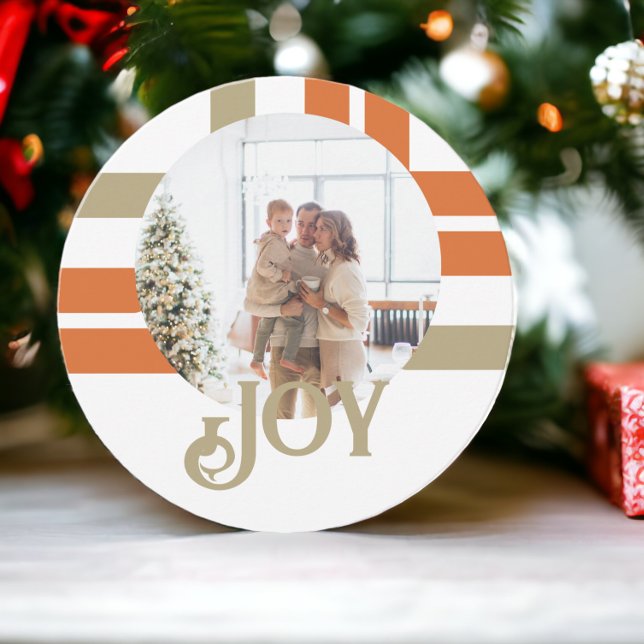 Modernes Foto Weihnachten Personalisiert (Modern Block Photo Christmas Personalized Holiday Cards from Ricaso. )