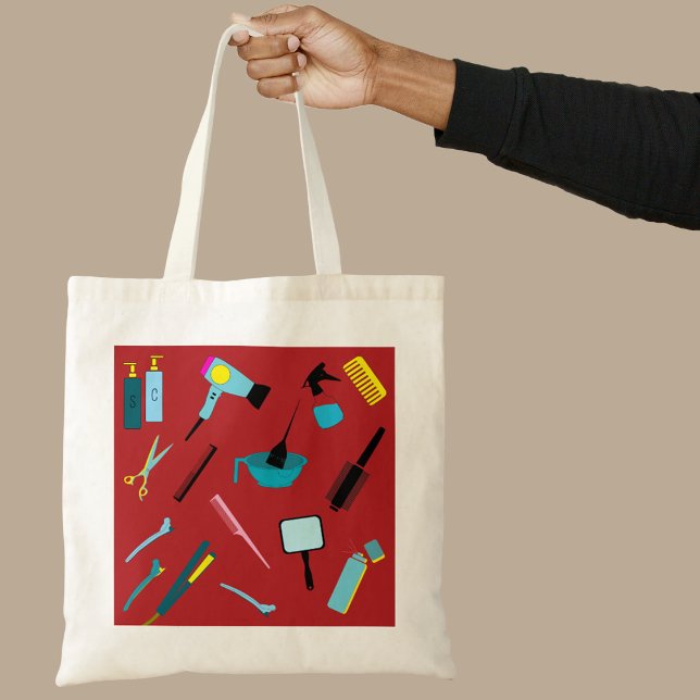 Modernes Friseursalon-Kit Tote Beutel Tragetasche (Hairstylist tote bag)