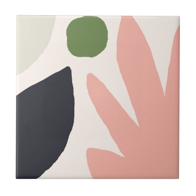 Modernes Funky Design Fliese (Vorderseite)