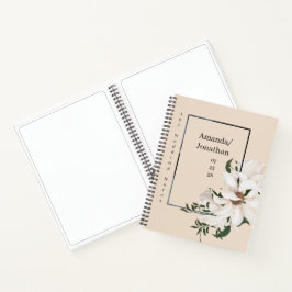 Modernes Gästebuch für Wasserfarben Notizbuch