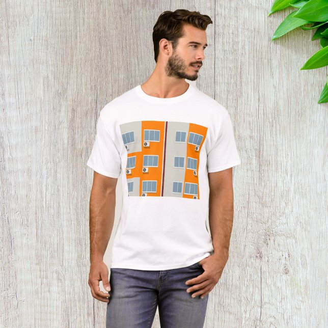 Modernes Gebäude mit Klimaanlage T-Shirt (Von Creator hochgeladen)