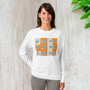 Modernes Gebäude mit Klimaanlage T-Shirt