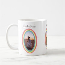 Modernes, gedämpftes Regenbogen Baby Duschgeschenk