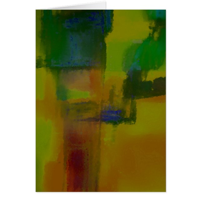 Modernes Gelb-Abstrakt (Vorne)