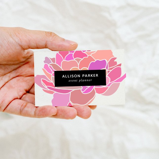 Modernes geometrisches Abstrakt Visitenkarte (Von Creator hochgeladen)