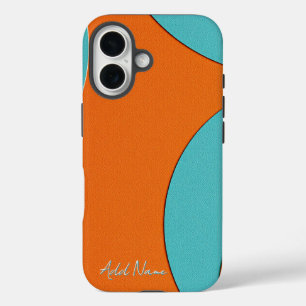 Modernes geometrisches abstraktes Design iPhone 16 Hülle