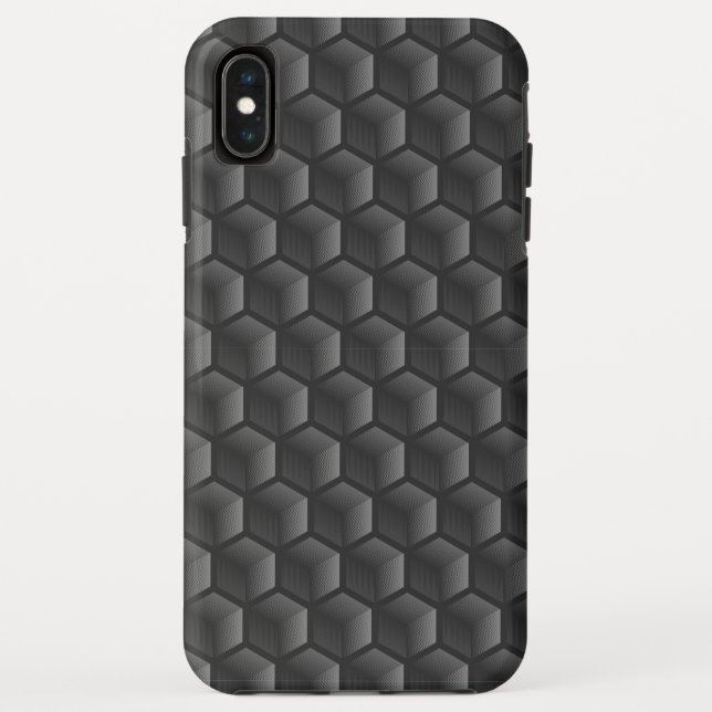 Modernes geometrisches Abstraktes Honeycomb Block  Case-Mate iPhone Hülle (Rückseite)
