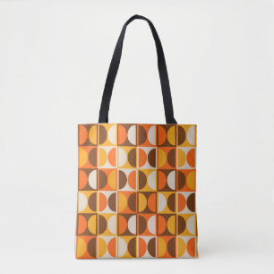 Modernes geometrisches Abstraktes Muster des Mitte Tasche