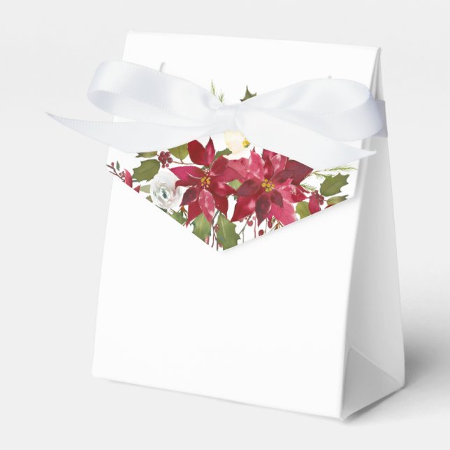 Modernes geometrisches Blumendraht Geschenkschachtel (Vorderseite)