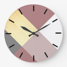 Modernes geometrisches Holz lila, rosa pastellfarb