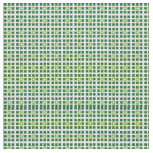 Modernes geometrisches Muster der grünen Wälder Stoff