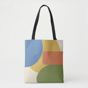 Modernes geometrisches Muster des Mittelzentrums - Tasche