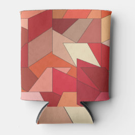 Modernes geometrisches Muster Dosenkühler