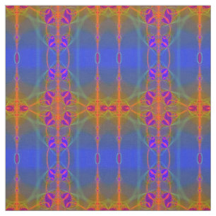 Modernes geometrisches Muster für Abstraktes Frakt Stoff